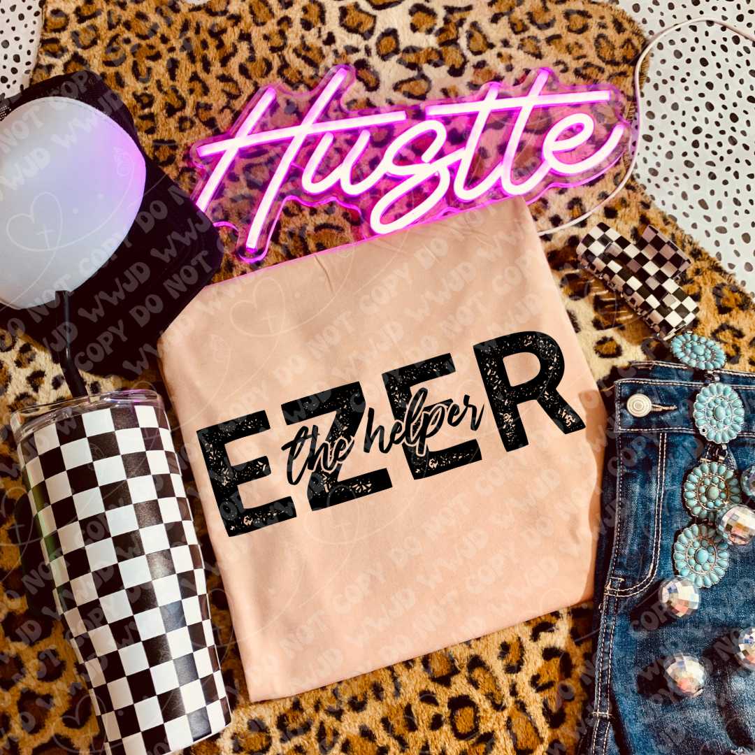 Ezer The Helper digital design