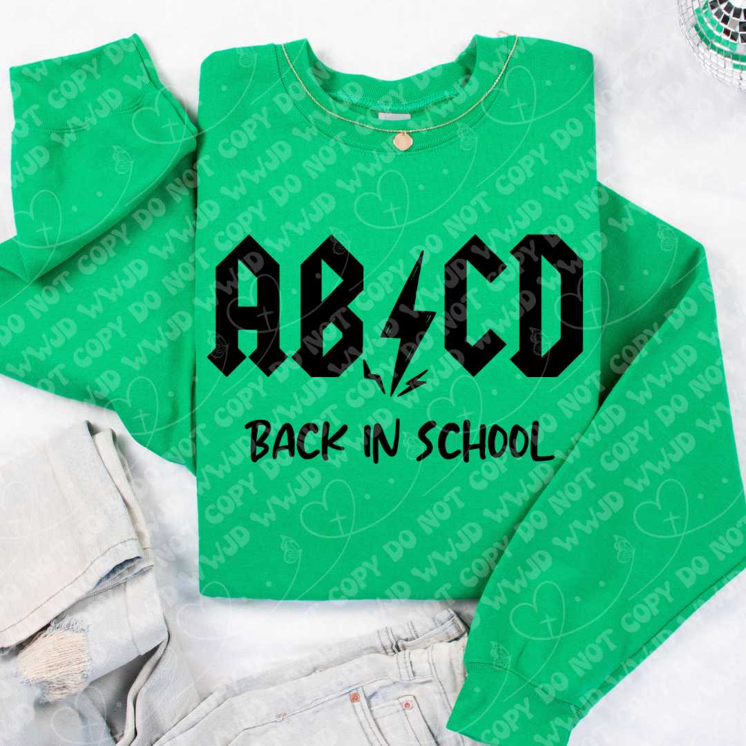 ABCD Back in School digital design