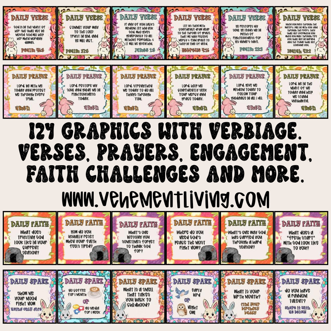 March Content Pack (124 Graphics)