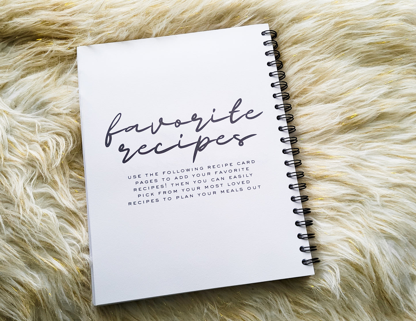 16 Week Meal Planning Journal