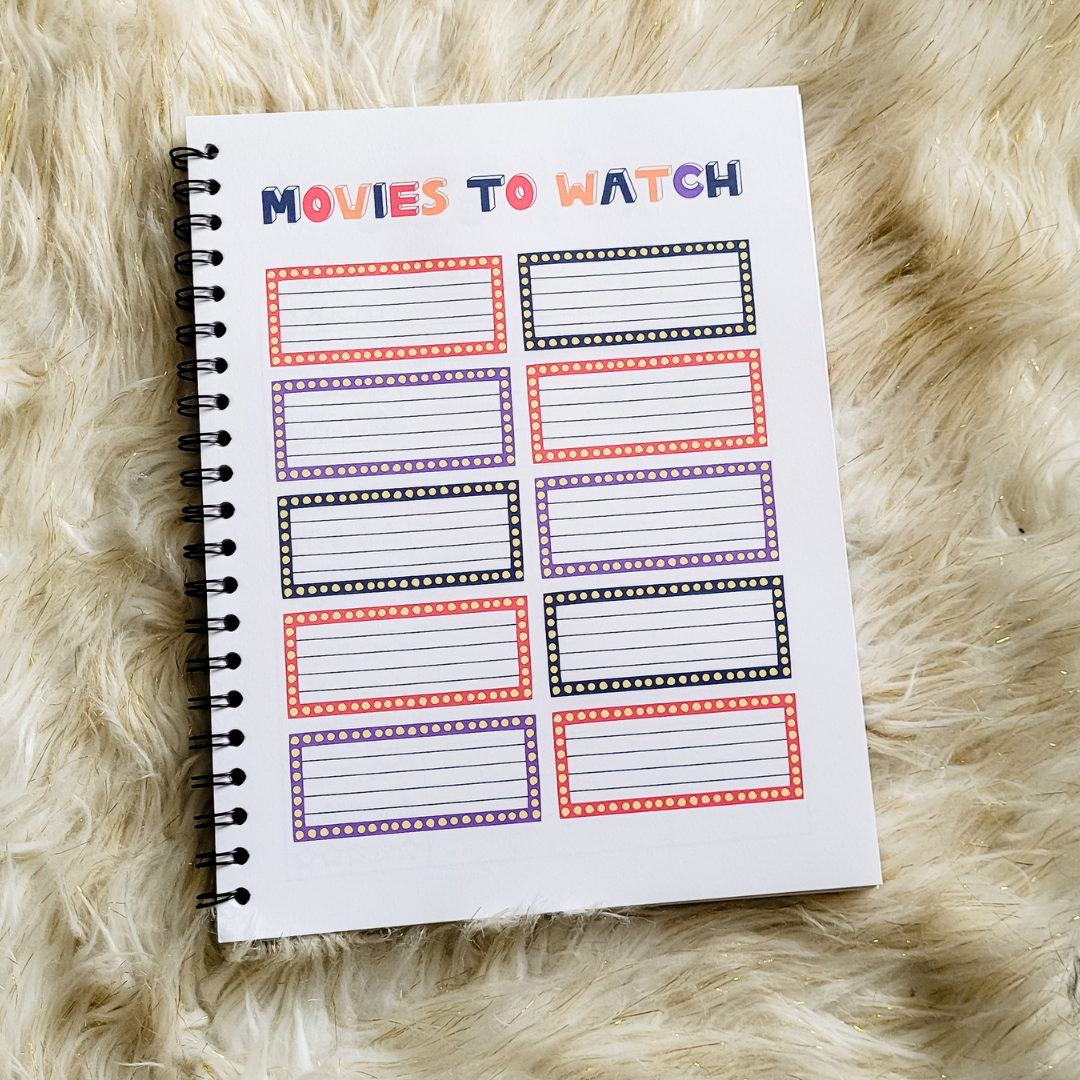 Summer Planner for Boys