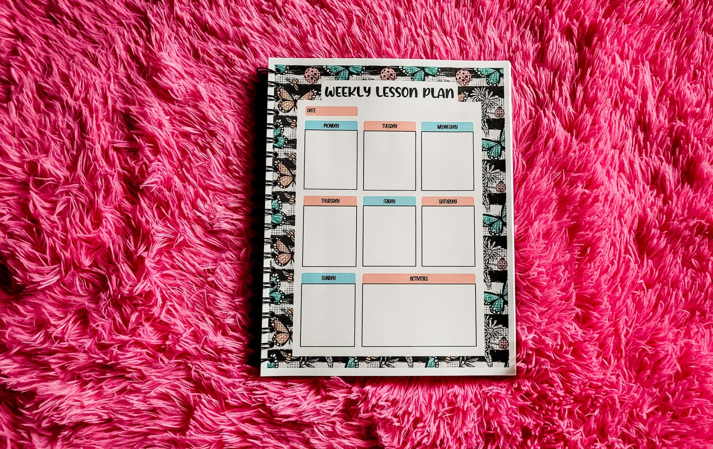 Homeschool Planner Jesus & Coffee