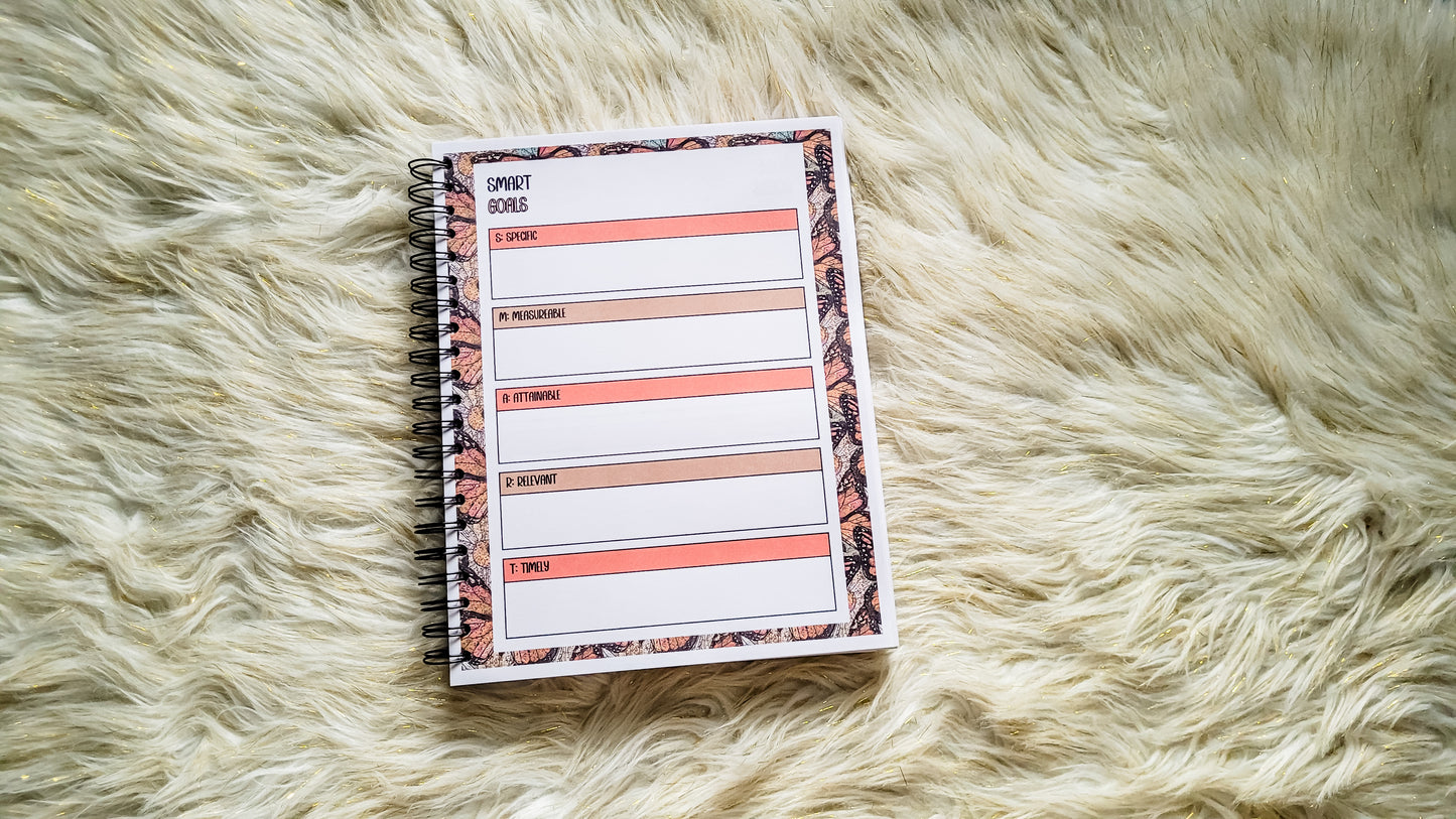 teacher helping little minds grow planner
