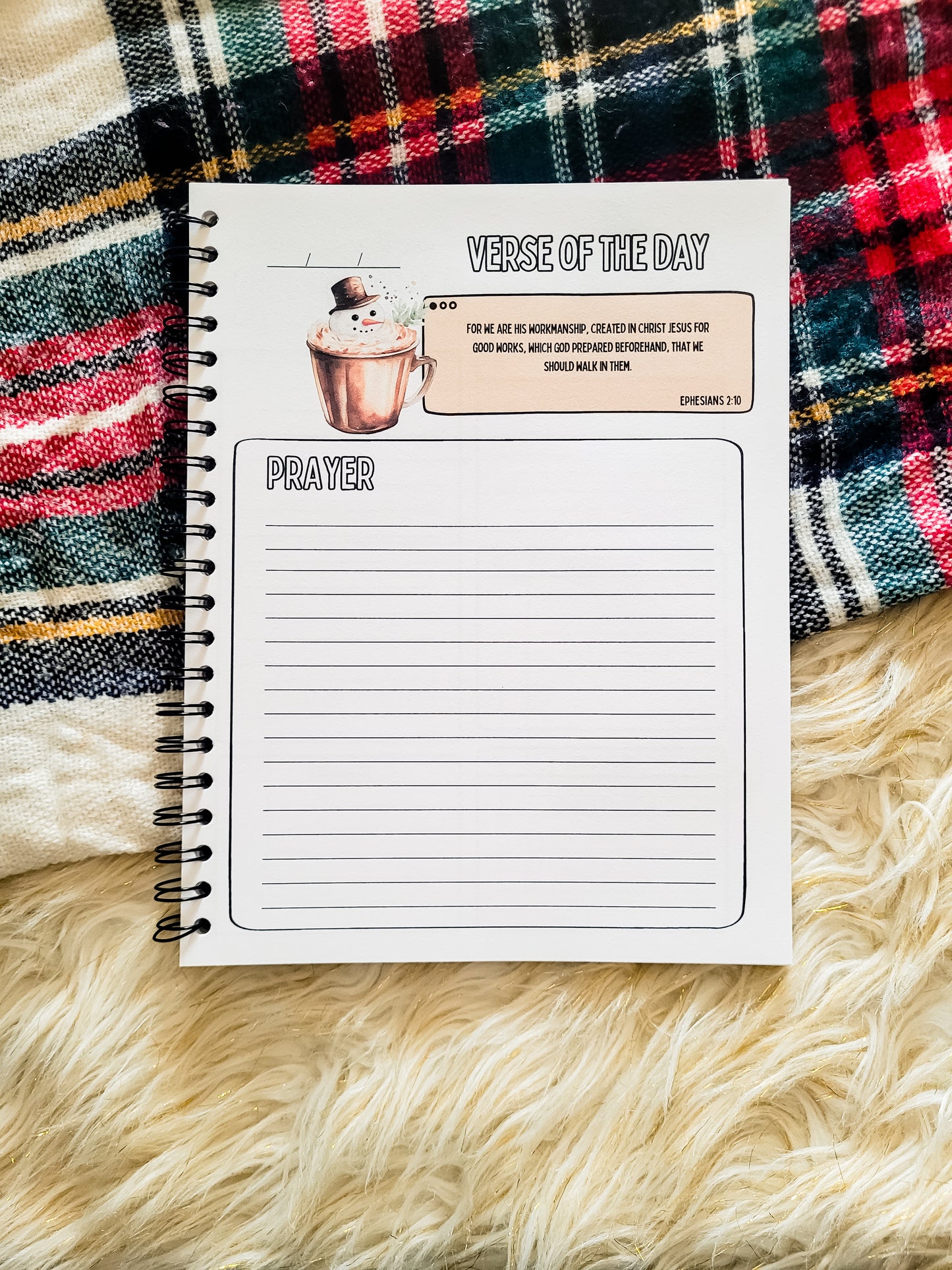 Winter Theme 30 Day Prayer Journal