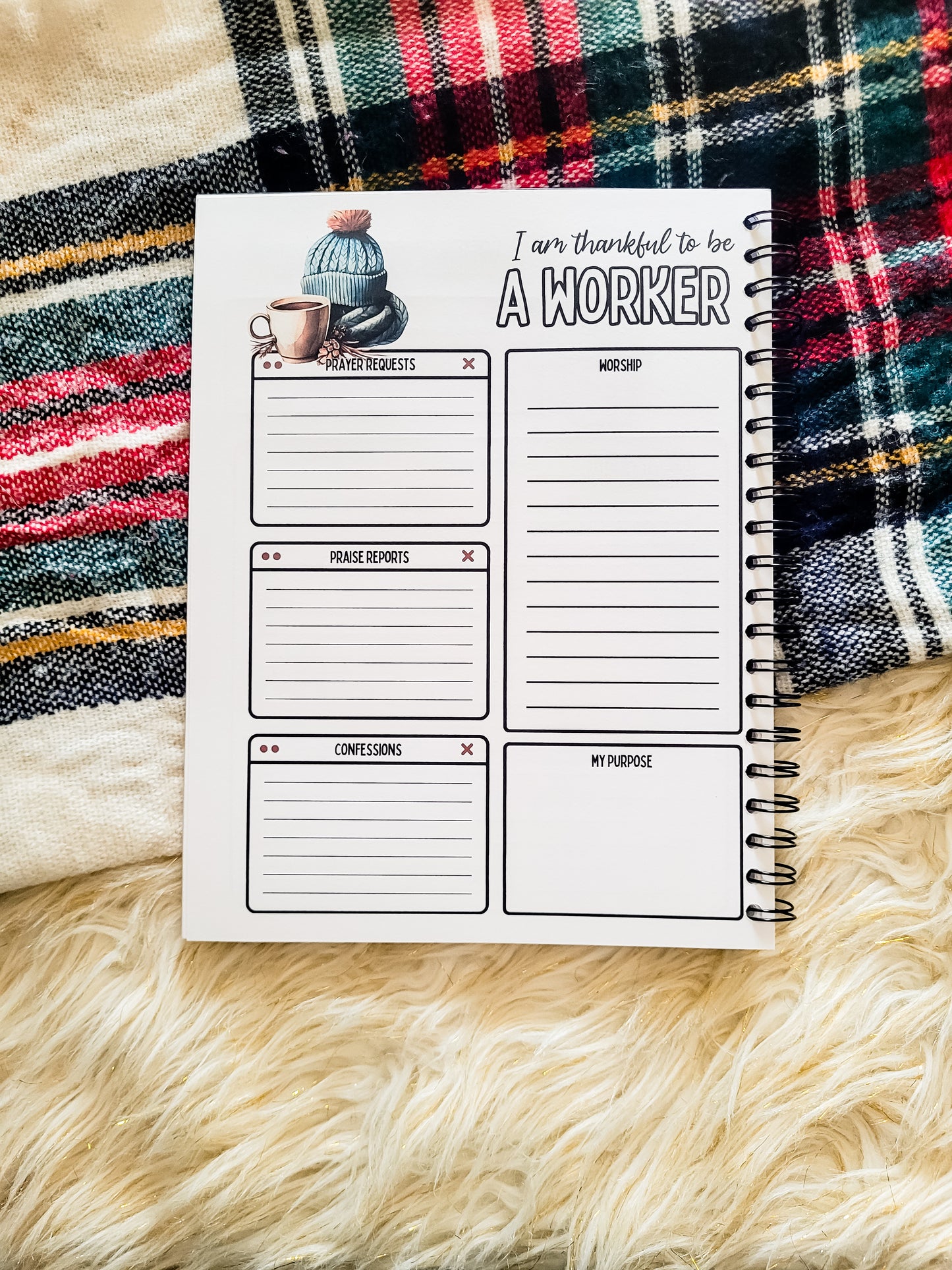 Winter Theme 30 Day Prayer Journal