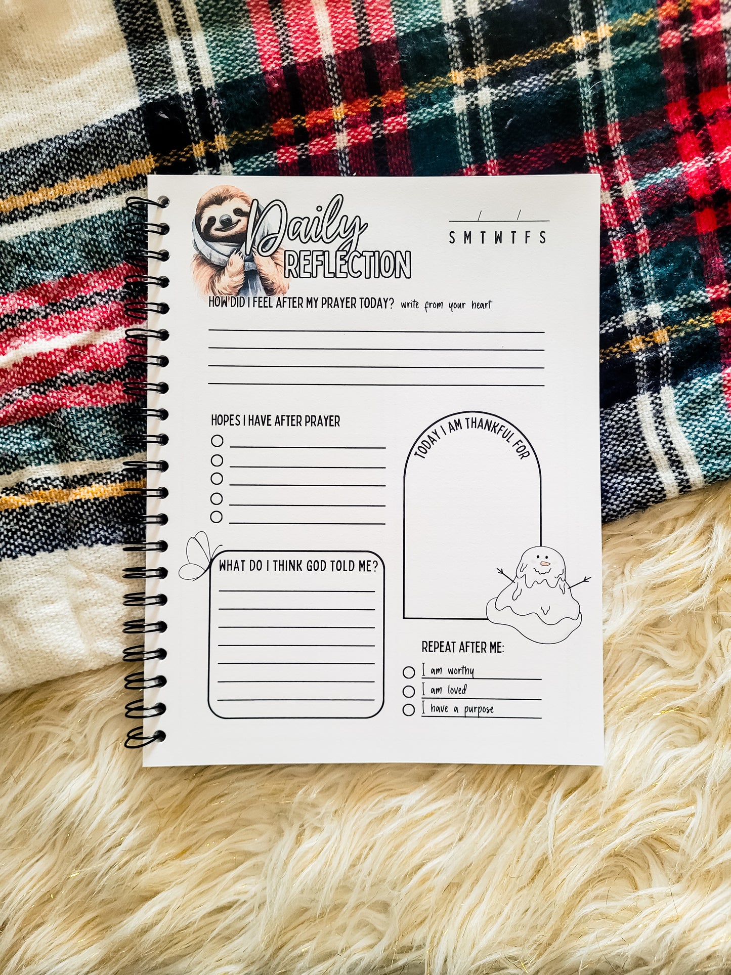 Winter Theme 30 Day Prayer Journal