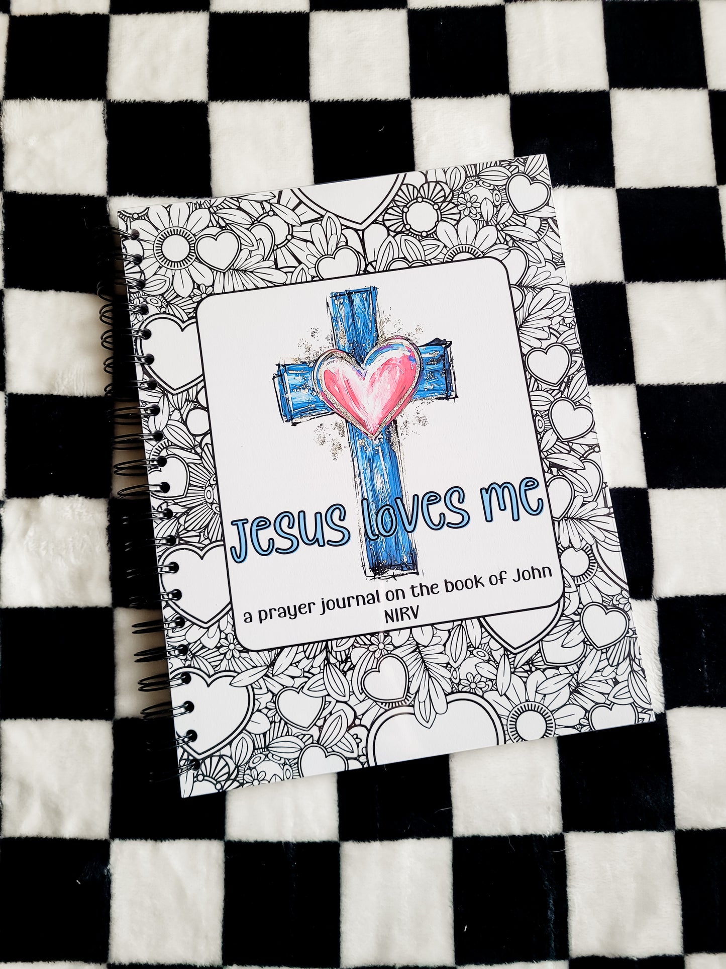 John Prayer Journal Blue Cover NIRV
