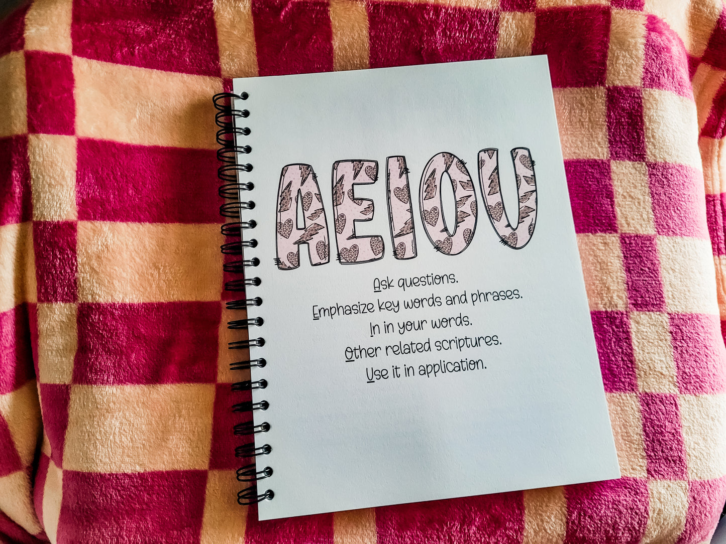 30 Day AEIOU Bible Study Log