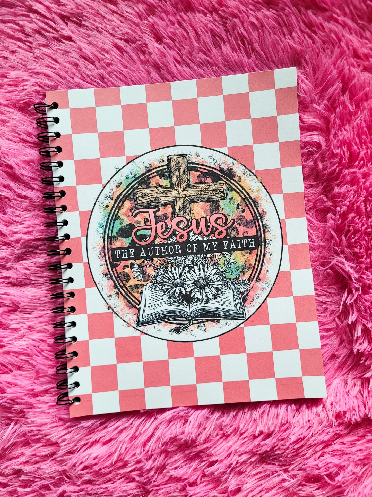 Bible Log Author of My Faith Pink