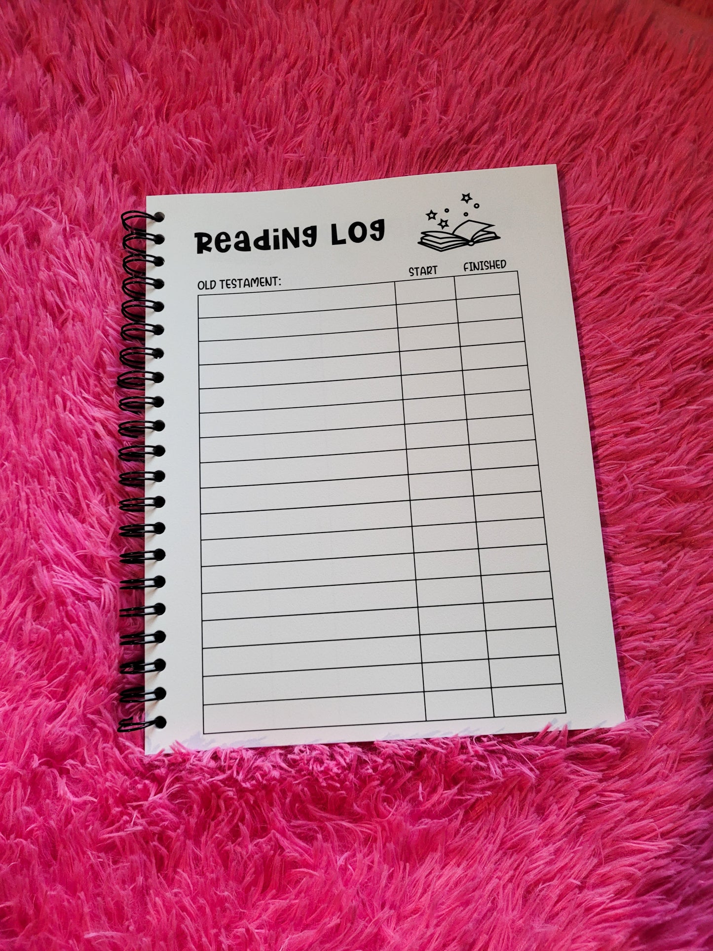 Kids Blue Bible Log Jesus Is My Superhero