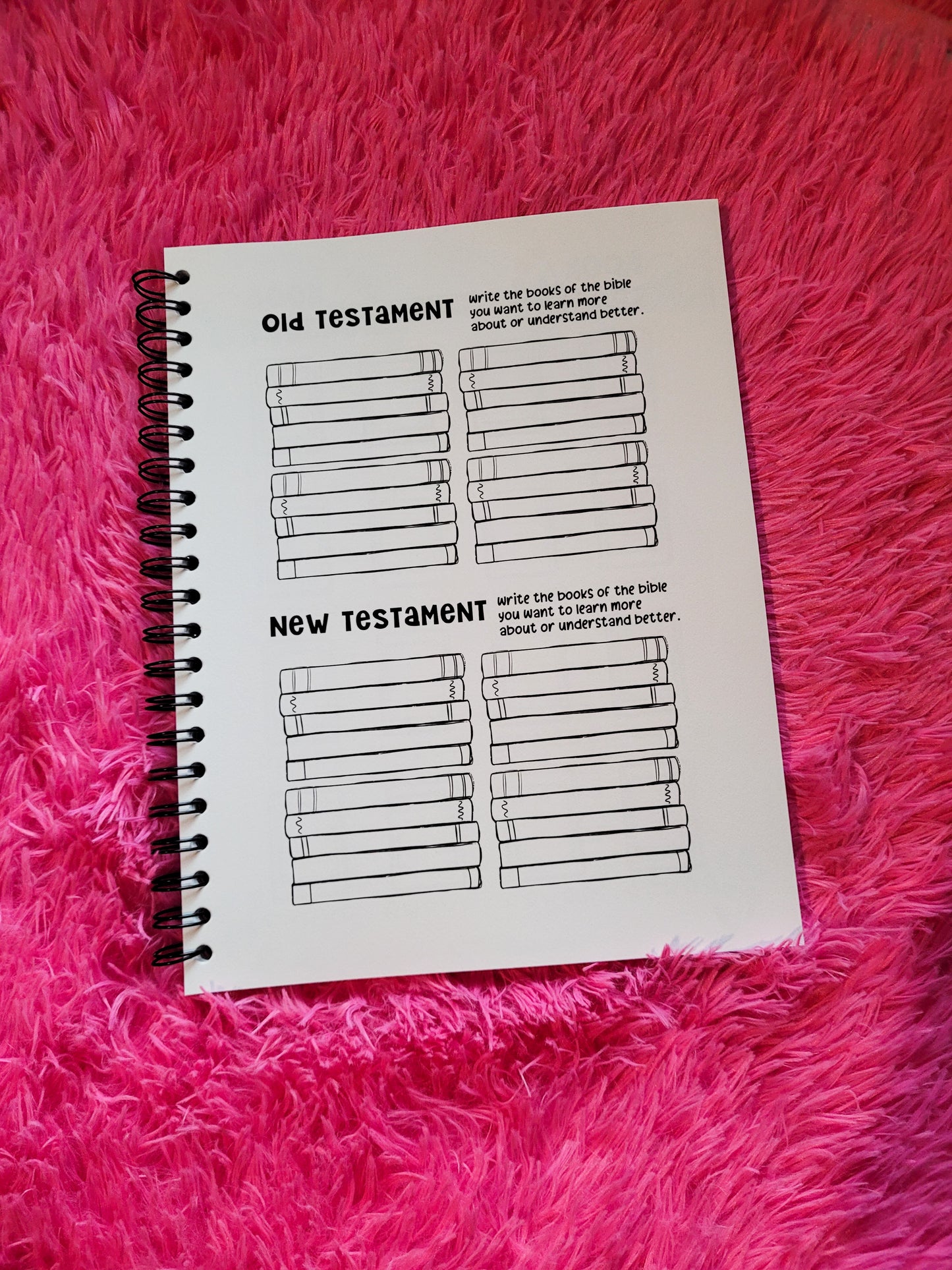 Kids Blue Bible Log Jesus Is My Superhero