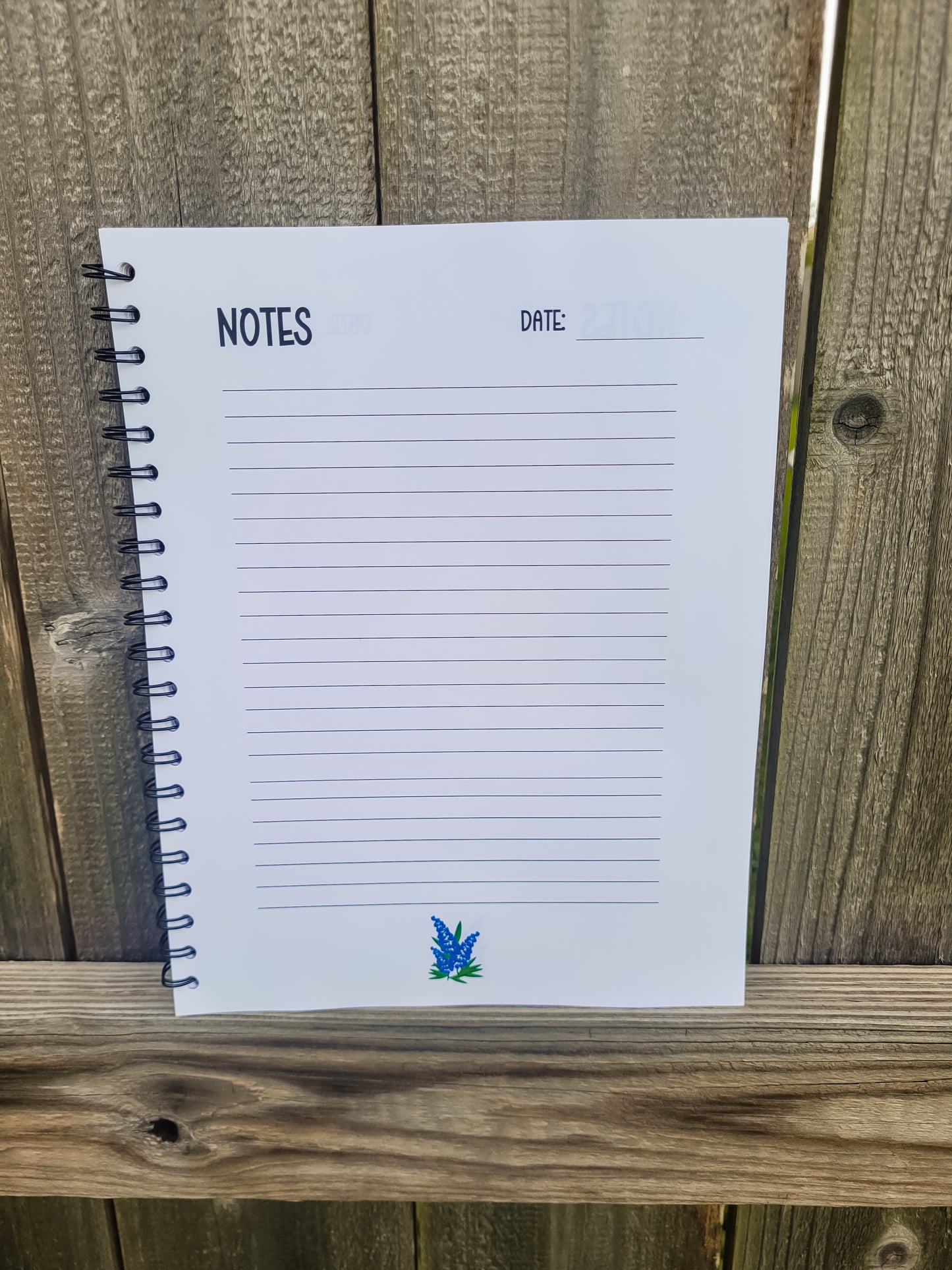 Orange Cover: Texas Strong Notebook
