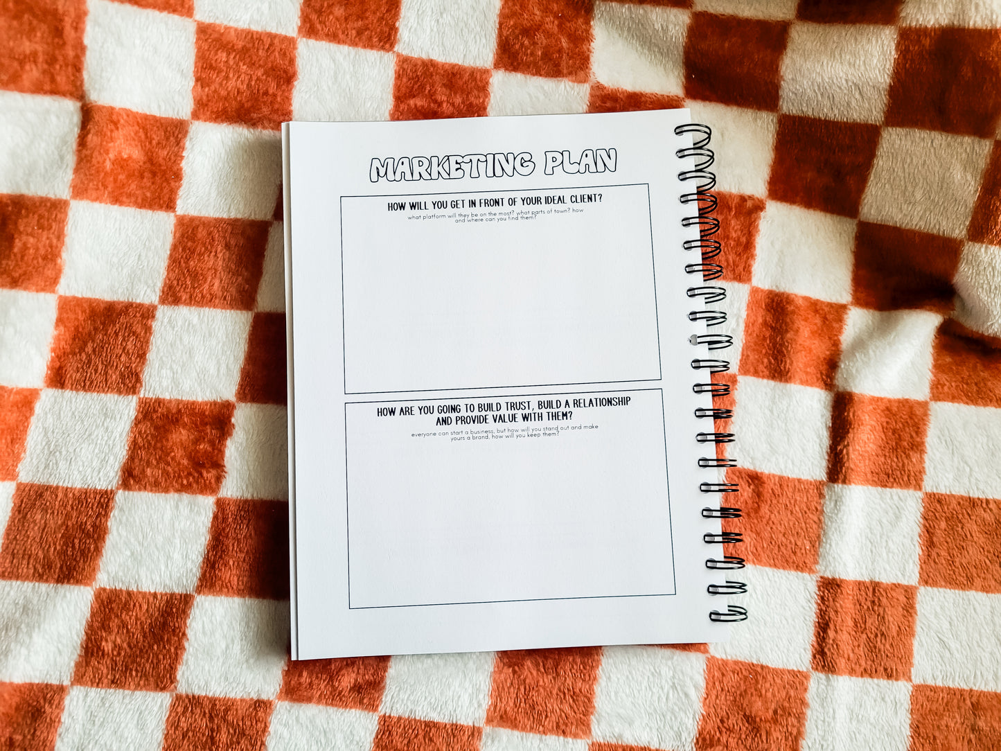 Custom Branded 15 Month (Q4 2025 - 2026) Small Business Marketing Planner