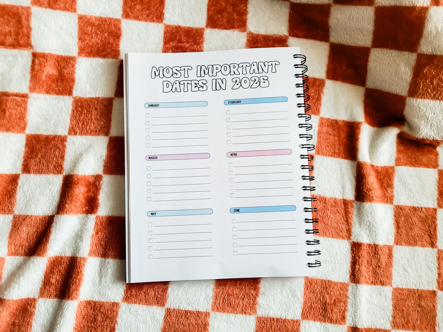 Custom Branded 15 Month (Q4 2025 - 2026) Small Business Marketing Planner