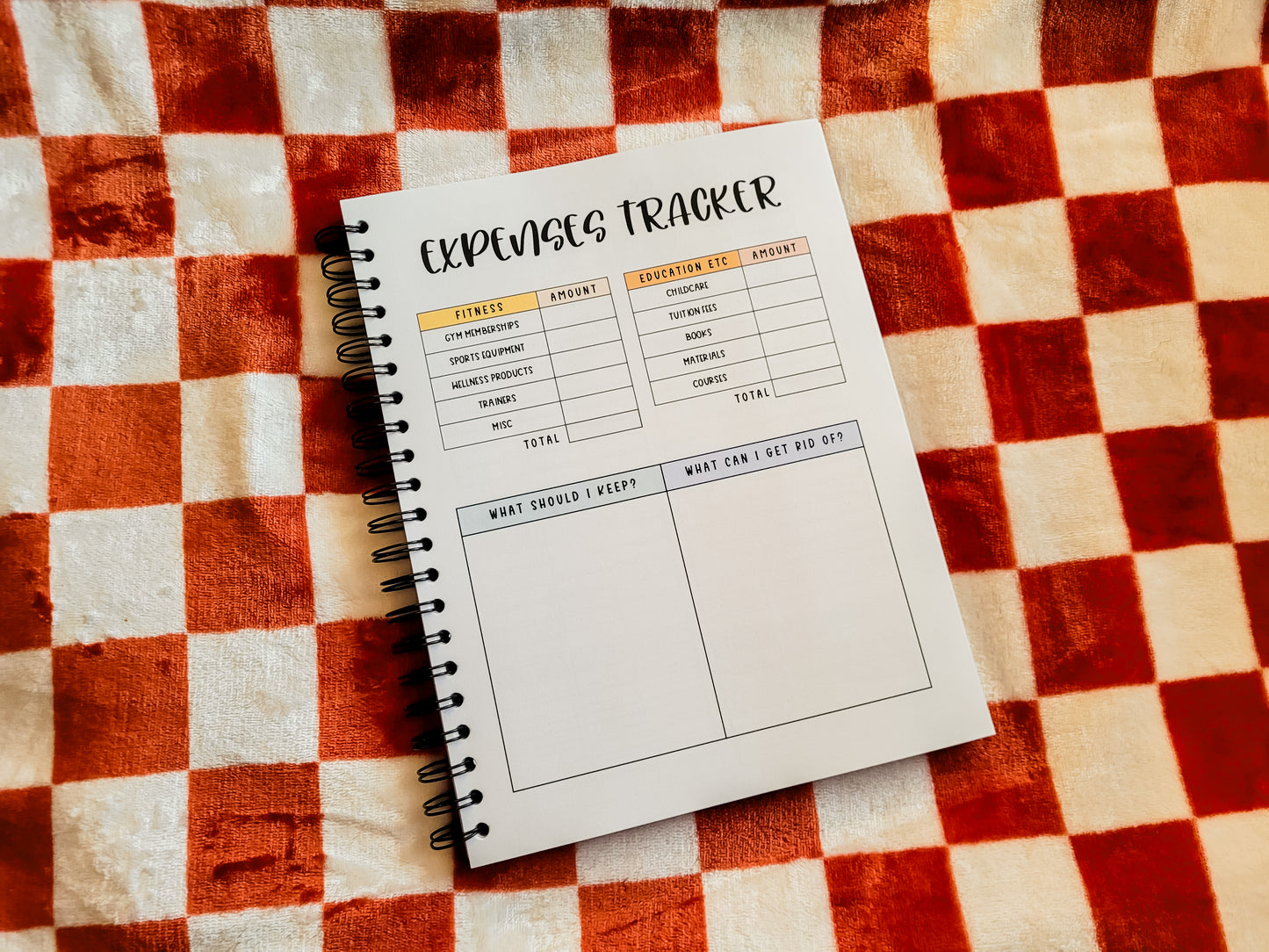 12 Month Budget Planner