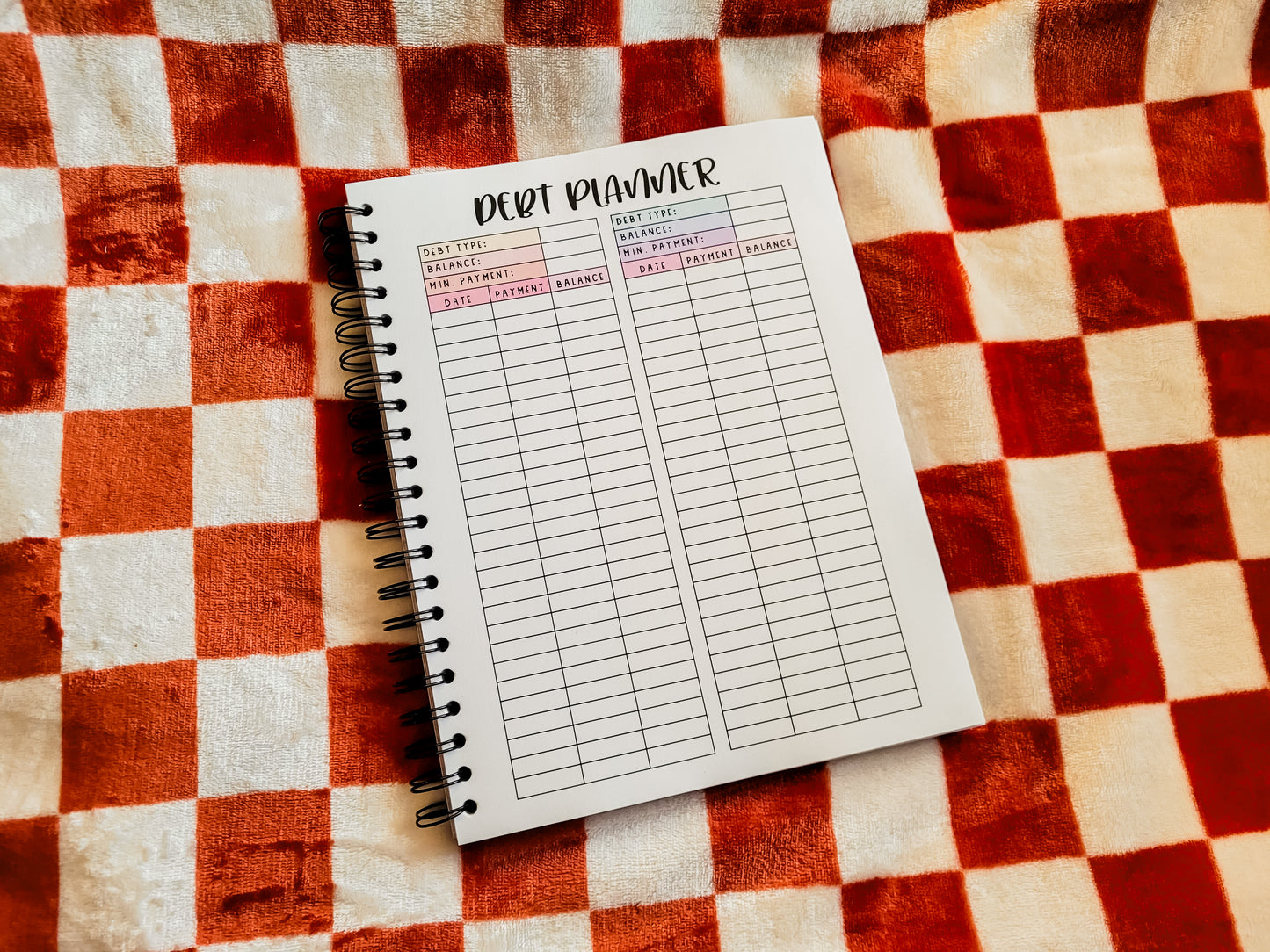 12 Month Budget Planner