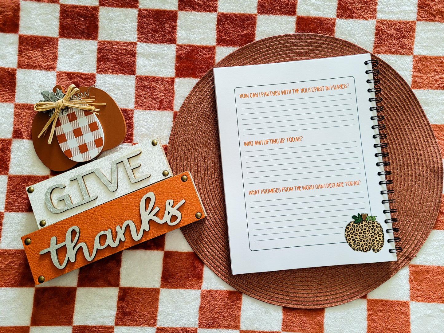 4 Week Intercession Journal Pumpkin Edition