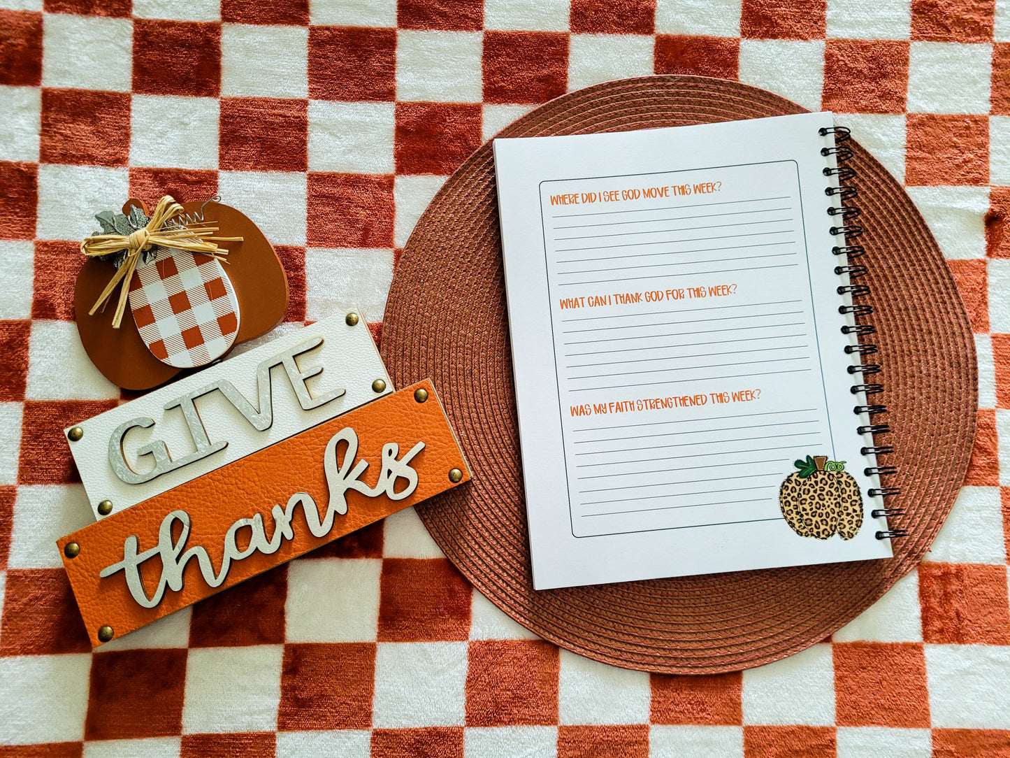 4 Week Intercession Journal Pumpkin Edition