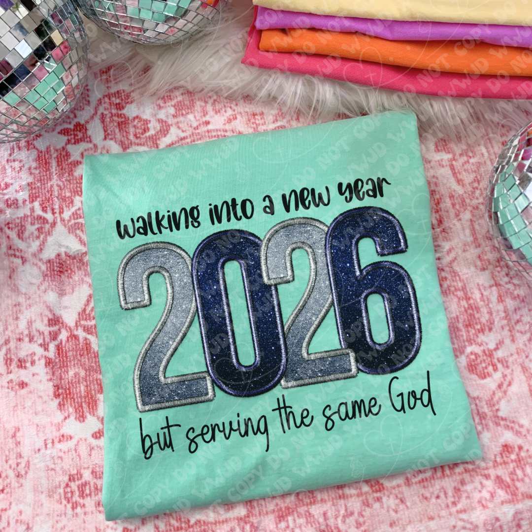 2026 New Year Same God digital design