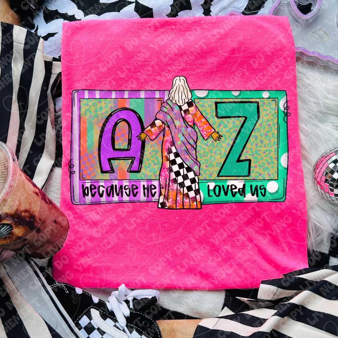 He Loved AZ digital design