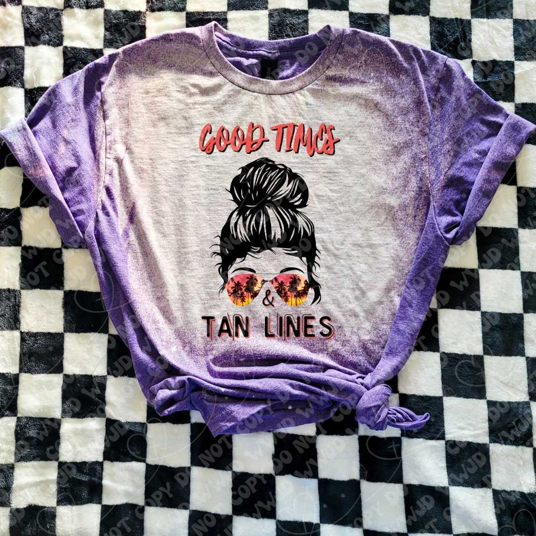 Good Time & Tan Lines digital design