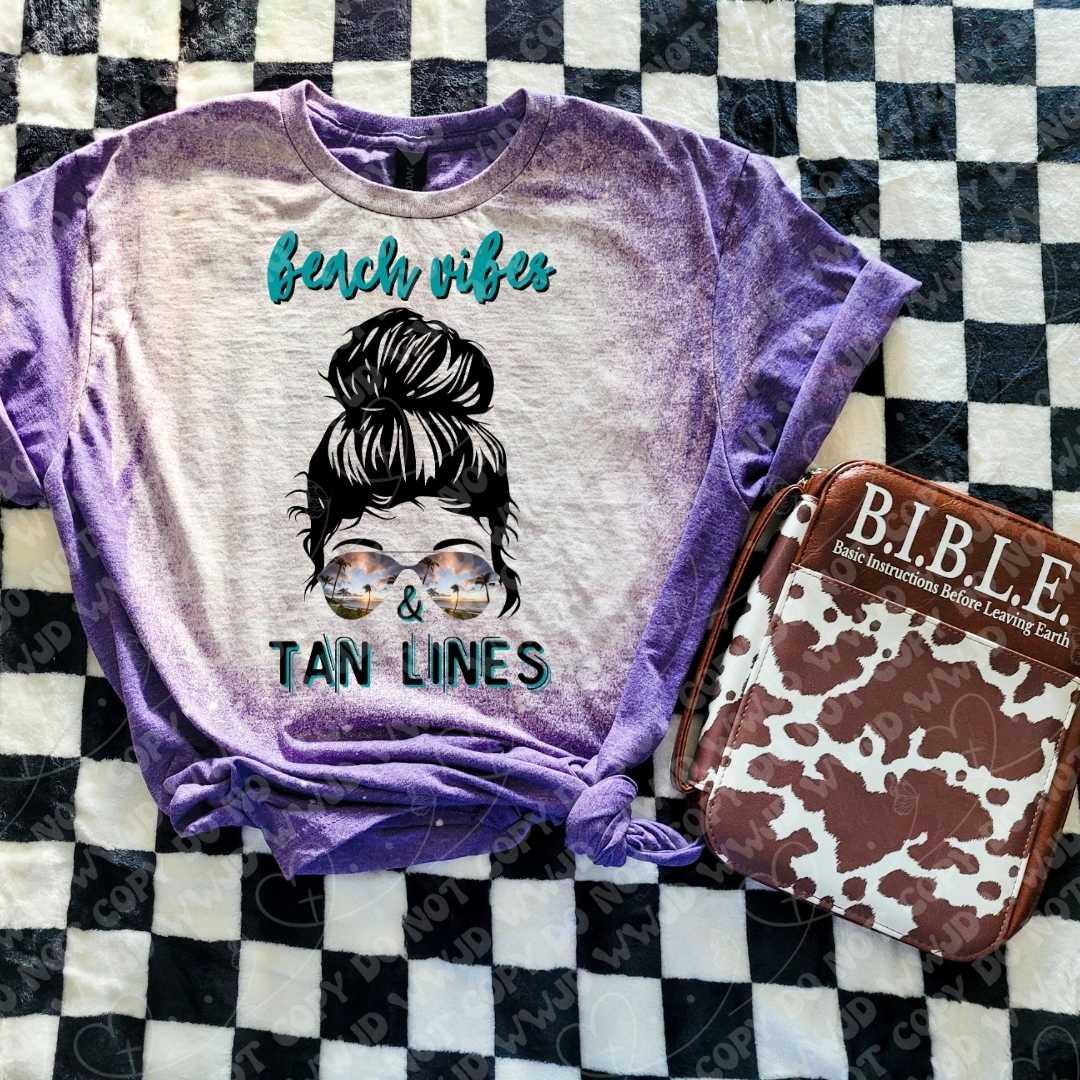 Beach Vibes & Tan Lines digital design