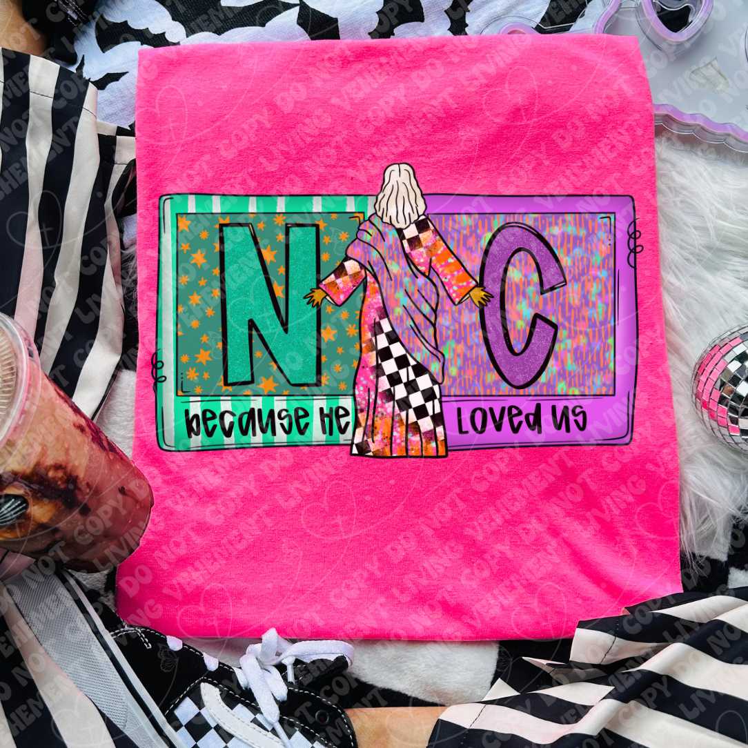 He Loved NC digital design