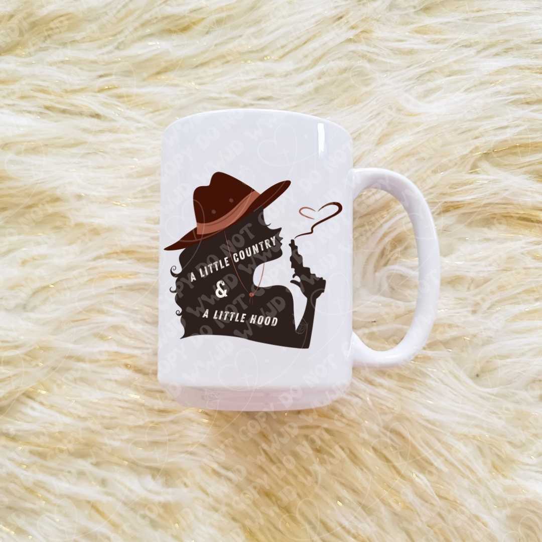 A Little Country A Little Hood digital design