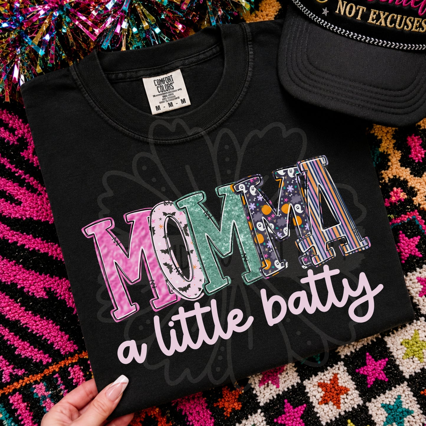 Momma A Little Batty digital design