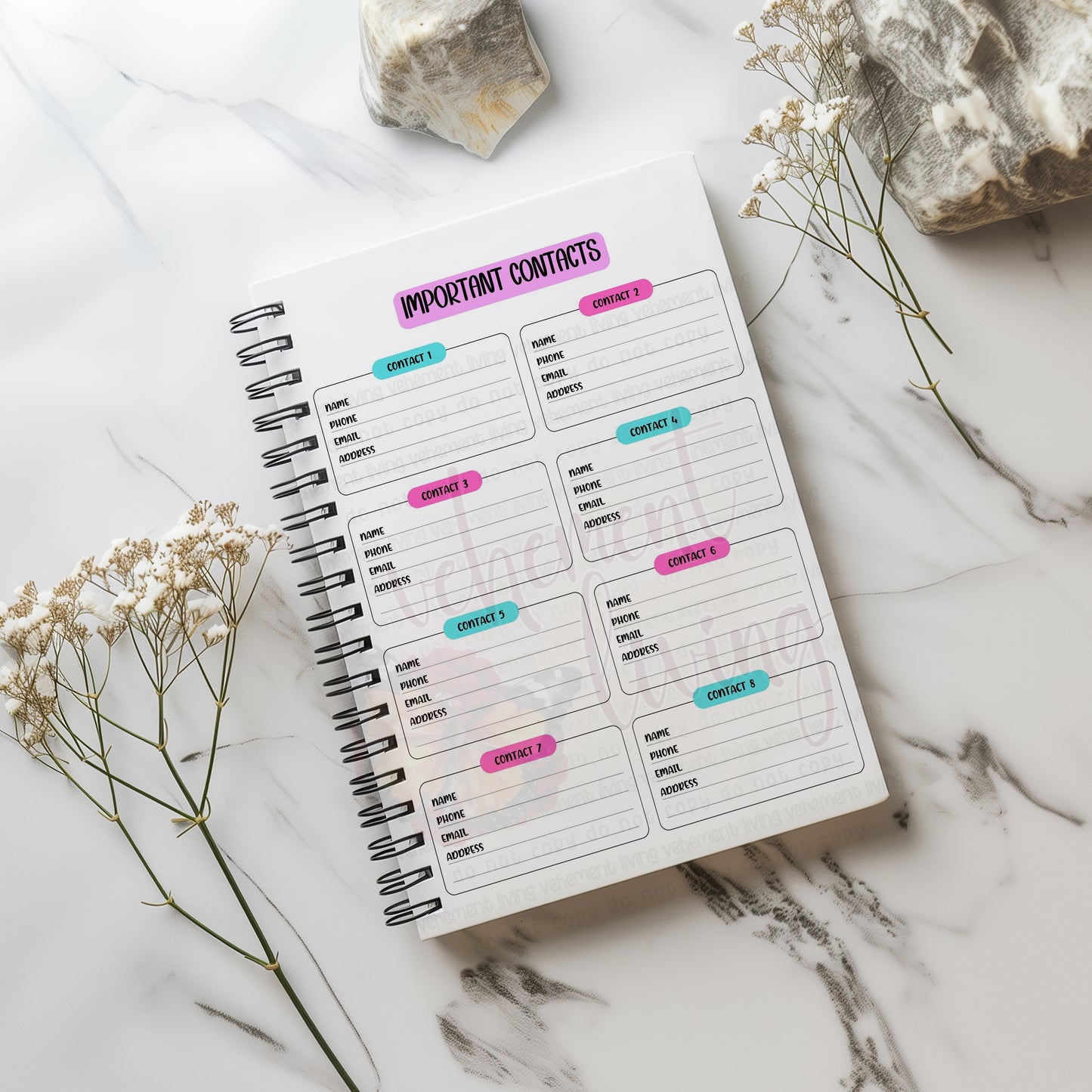 Homeschool Planner Minimalist Learn Today