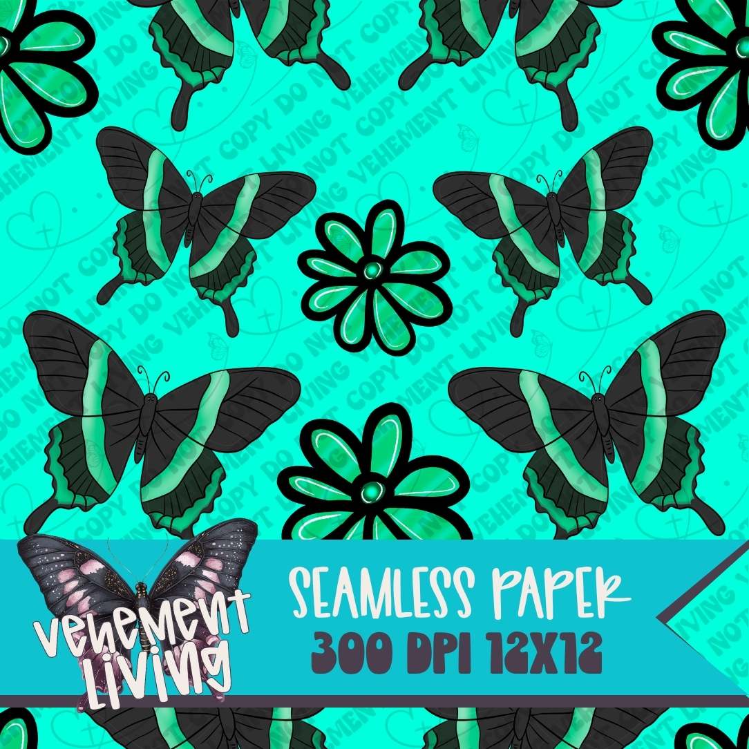 Butterfly Seamless Paper