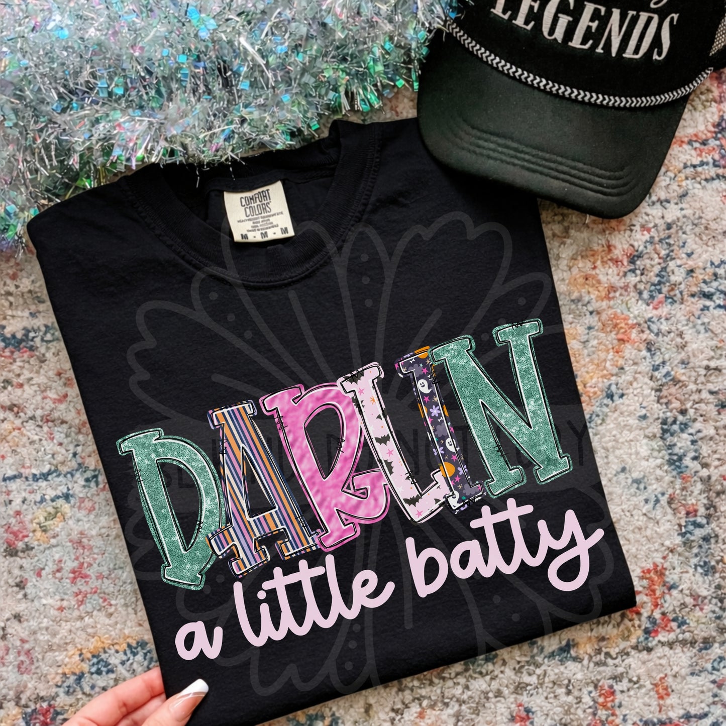 Darlin A Little Batty digital design