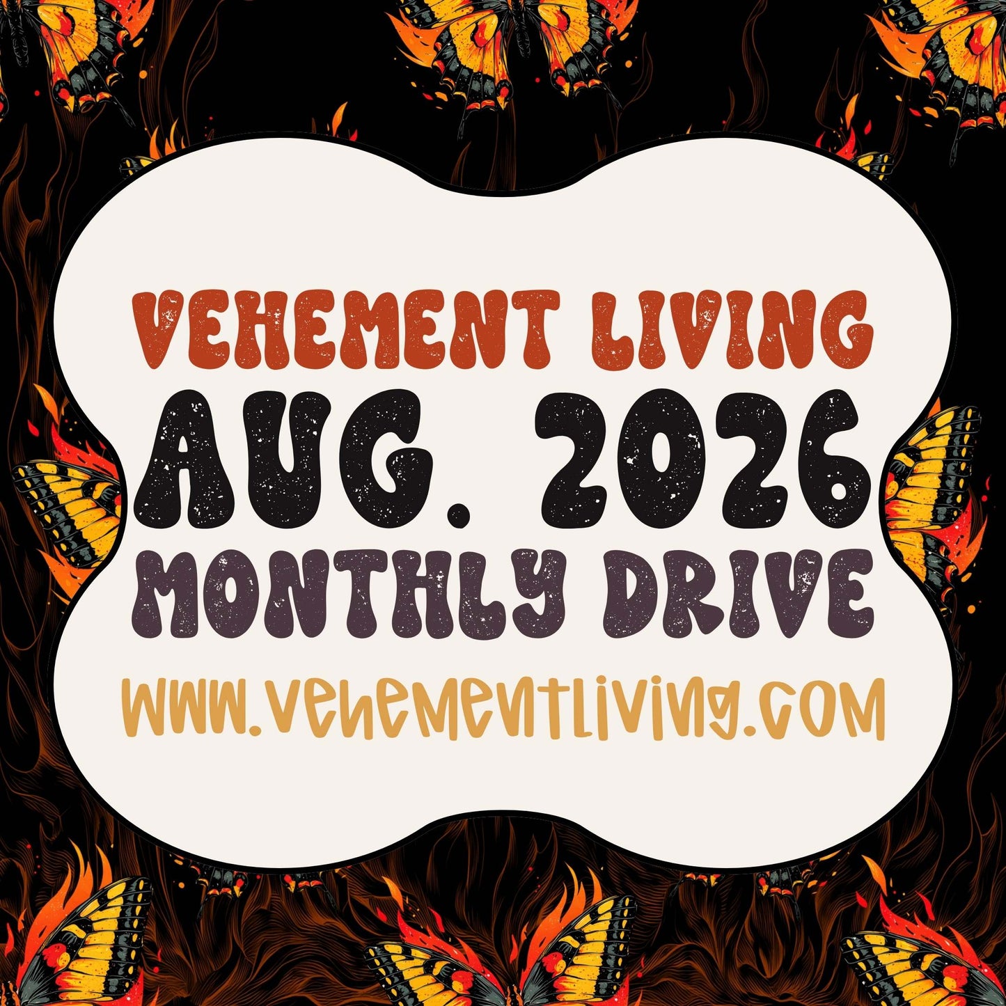 August 2026 Monthly Drive