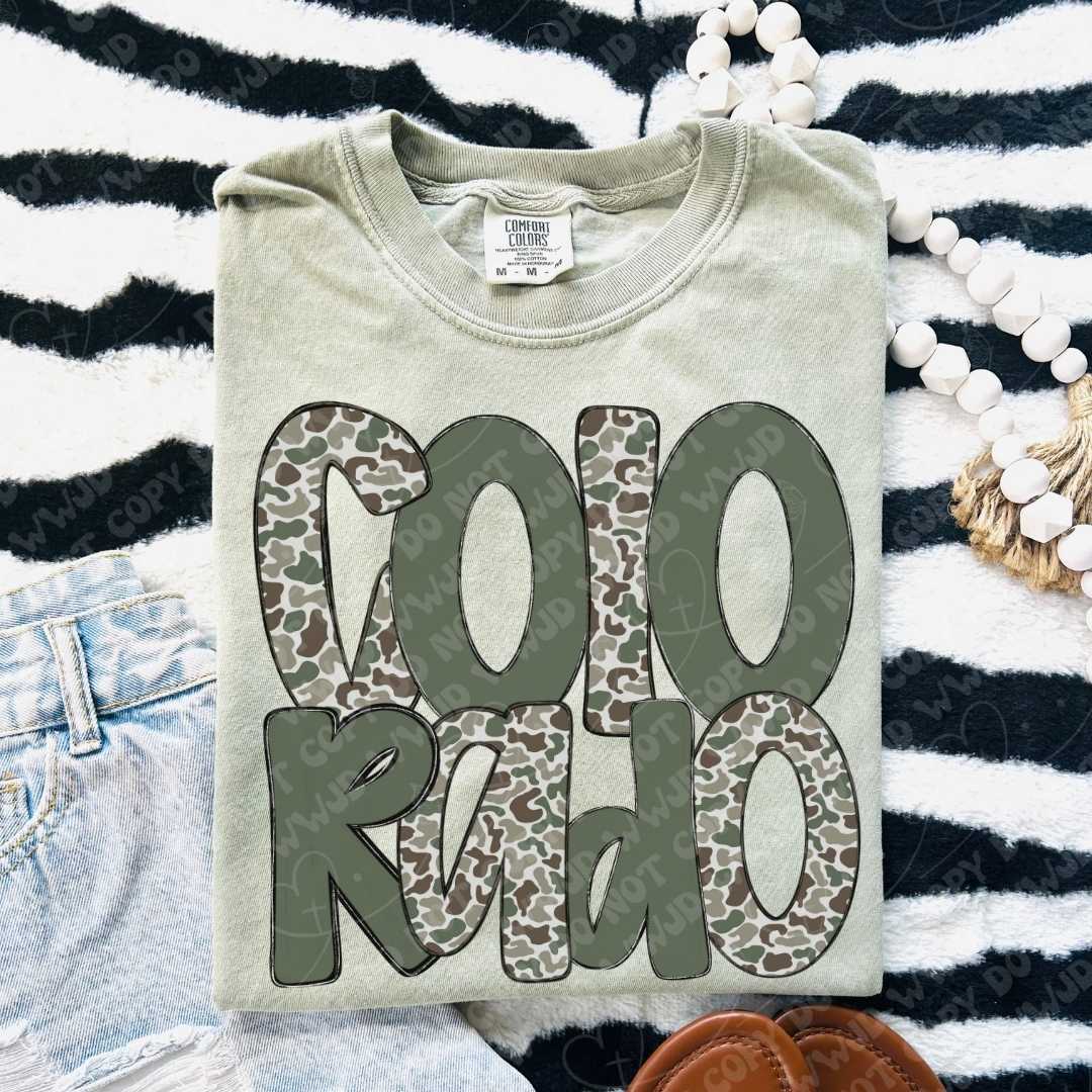 Colorado Camo digital design