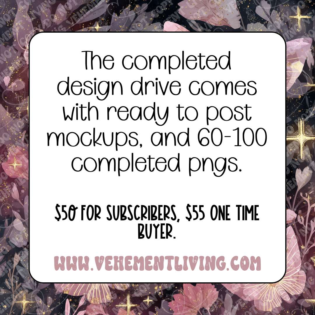 Completed PNG Drive SUBSCRIPTION