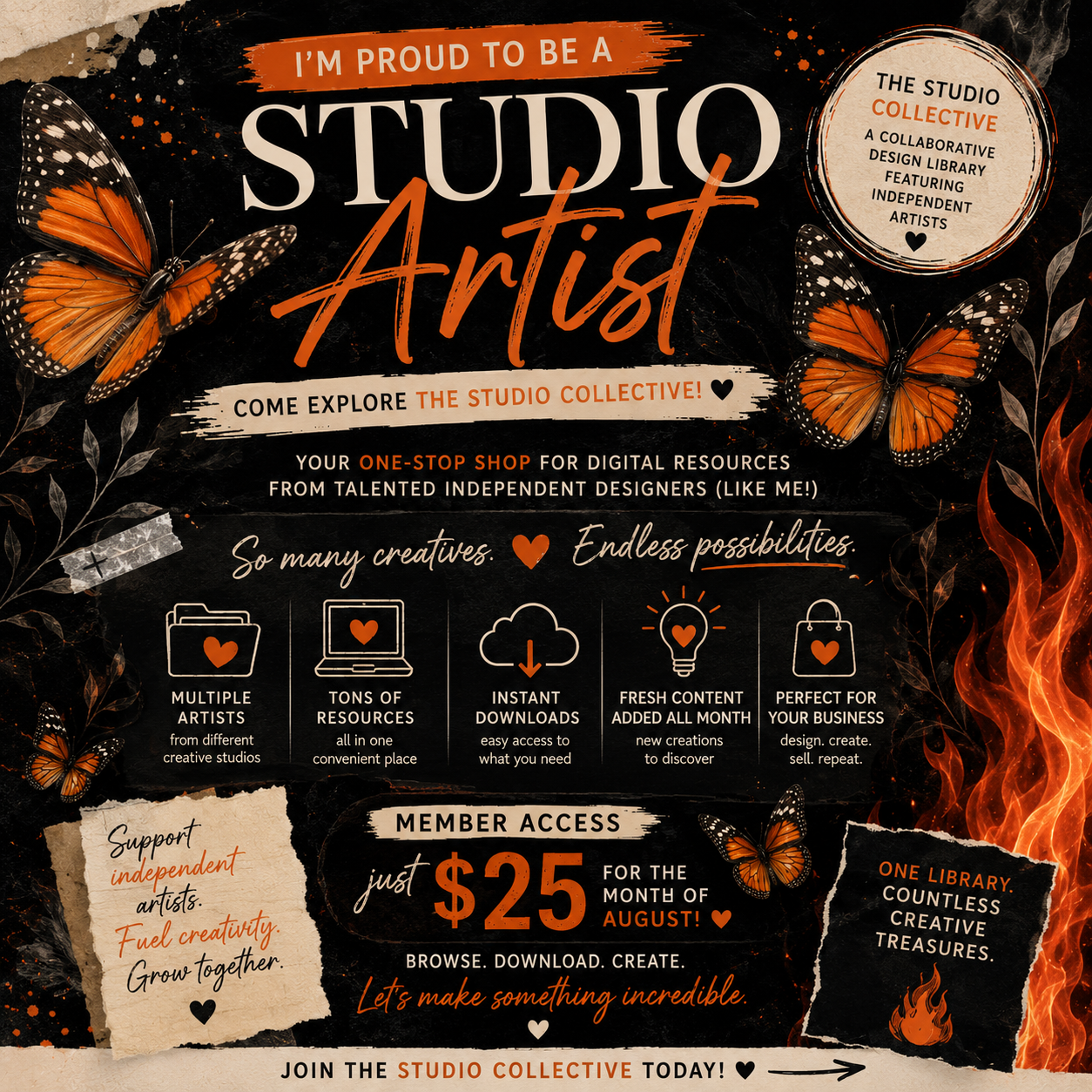 The Studio Collective | Member Access (August)
