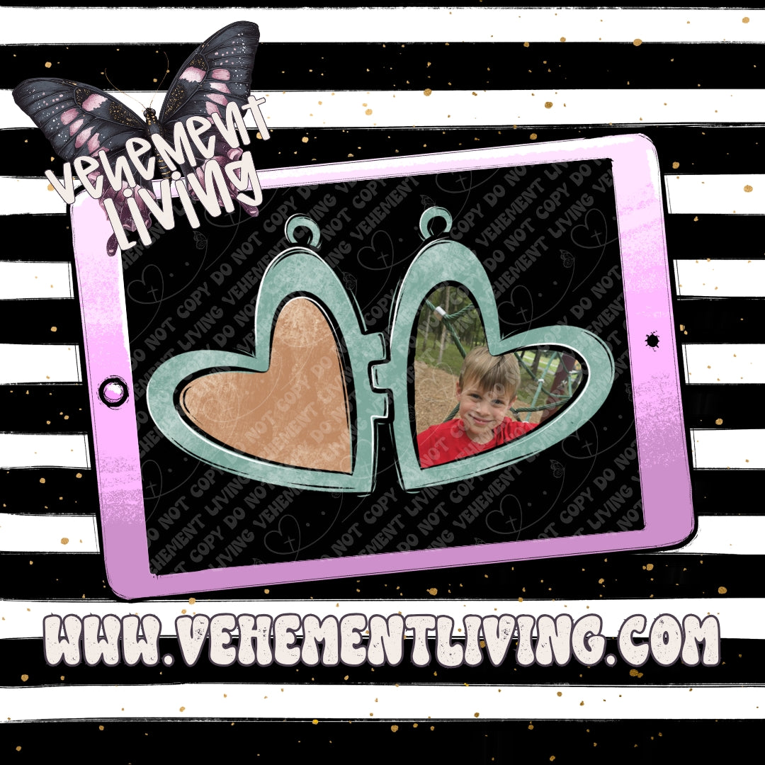 CUSTOM Locket digital design