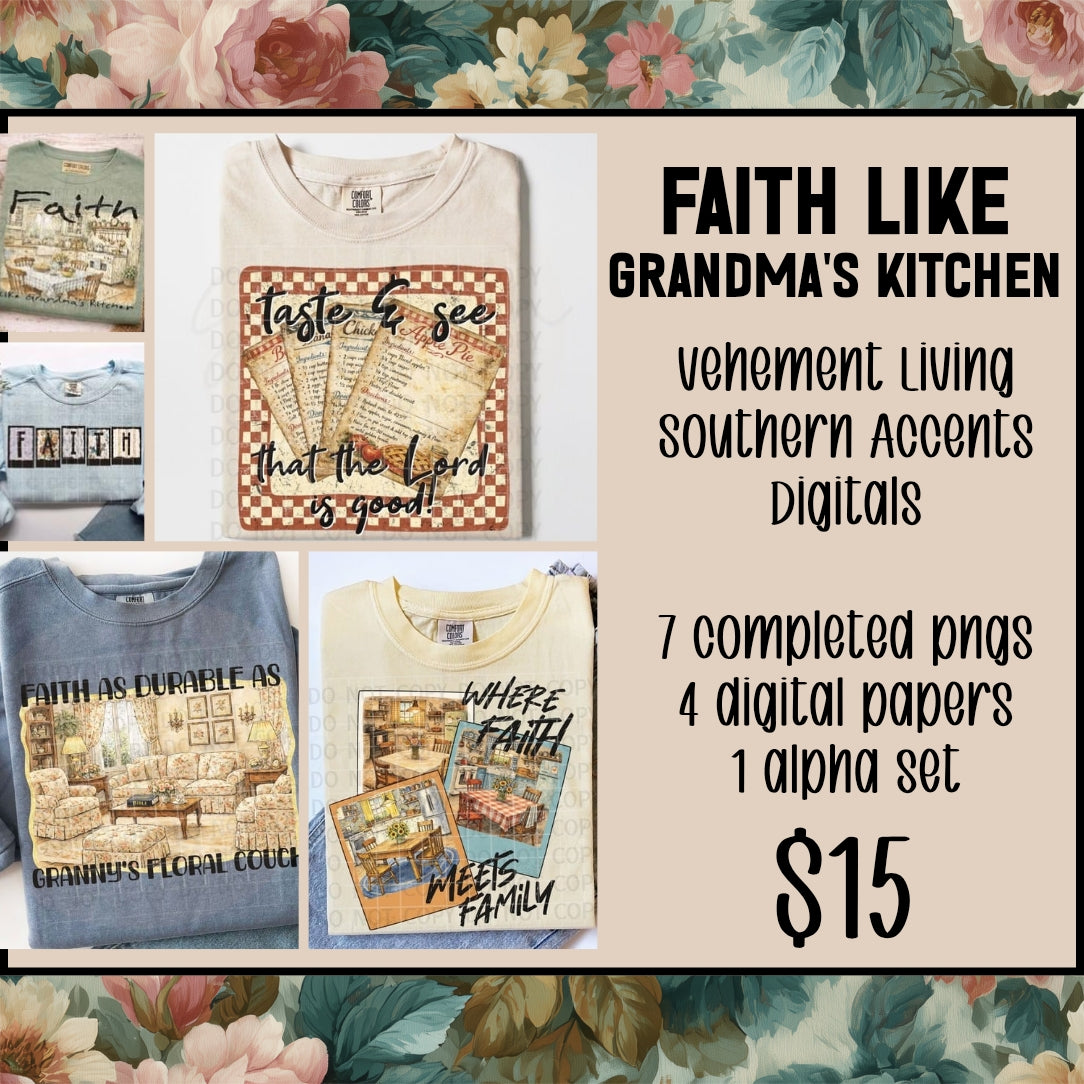 Faith Like Grandma’s Kitchen Collab