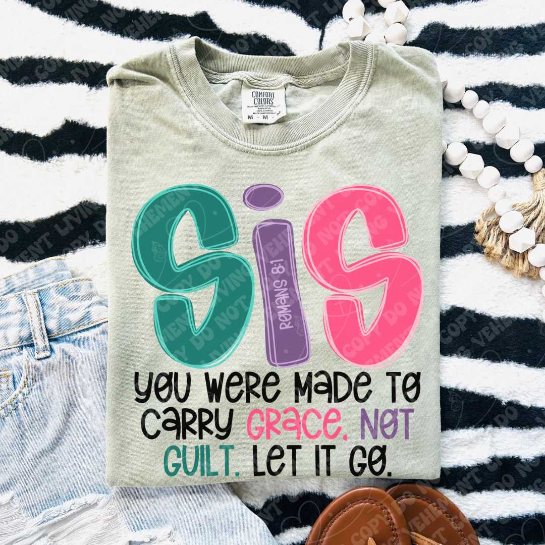 SIS Grace Not Guilt digital design