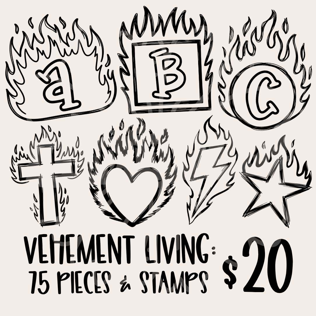 Heavenly Fire Fillable Ransom