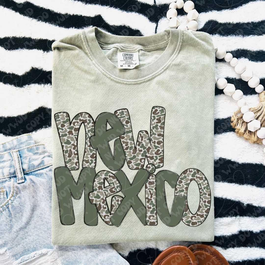New Mexico Camo digital design