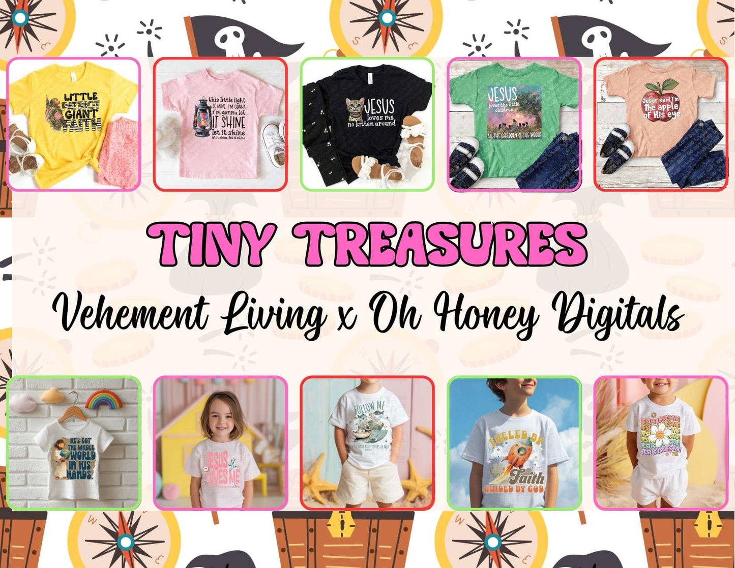 Tiny Treasures Vehement Living x Oh Honey