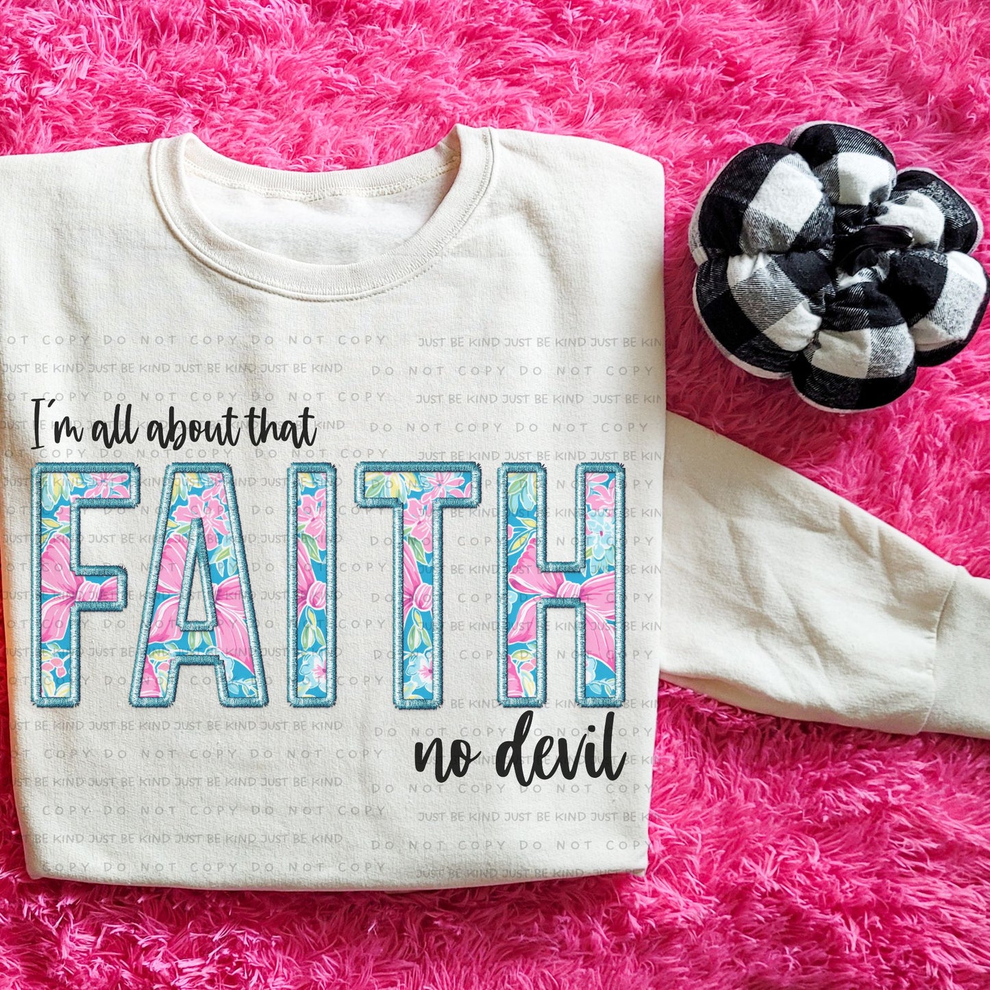 Jerzees cream sweatshirt pumpkins folded