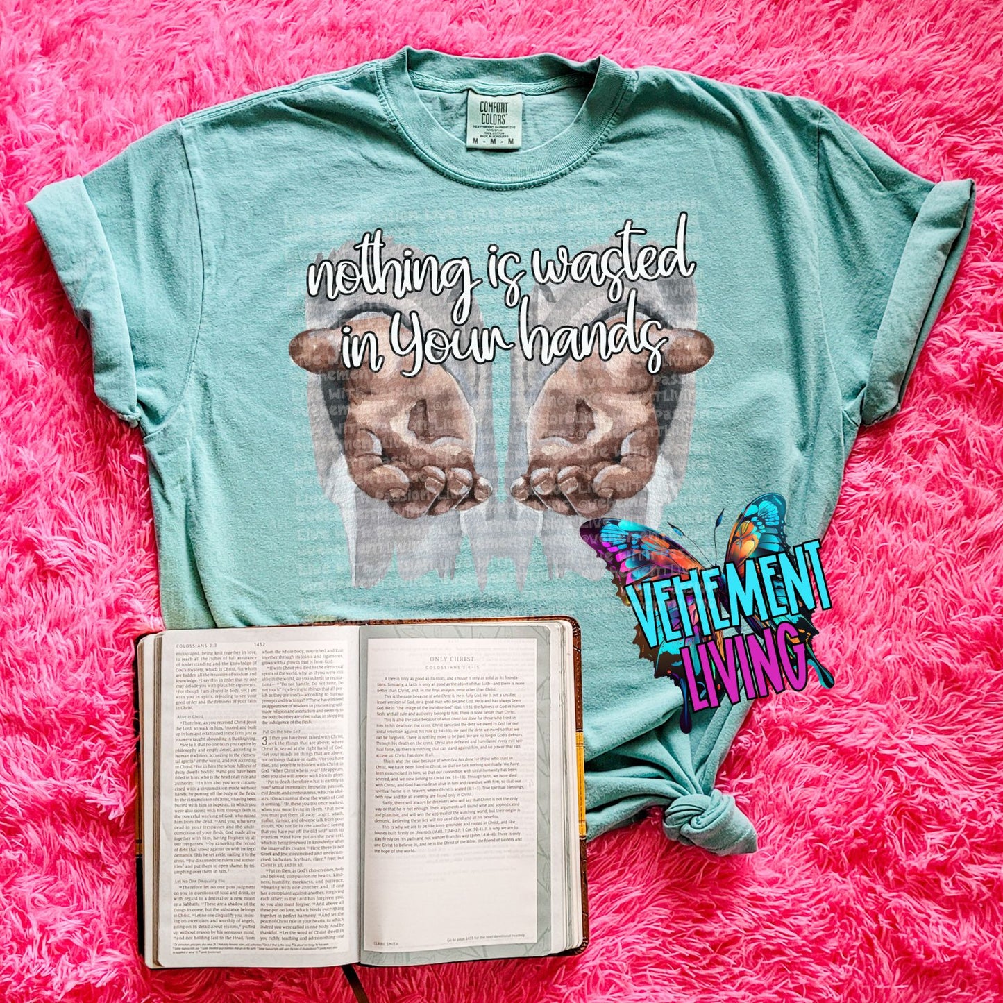 Nothing is wasted in Your hands digital