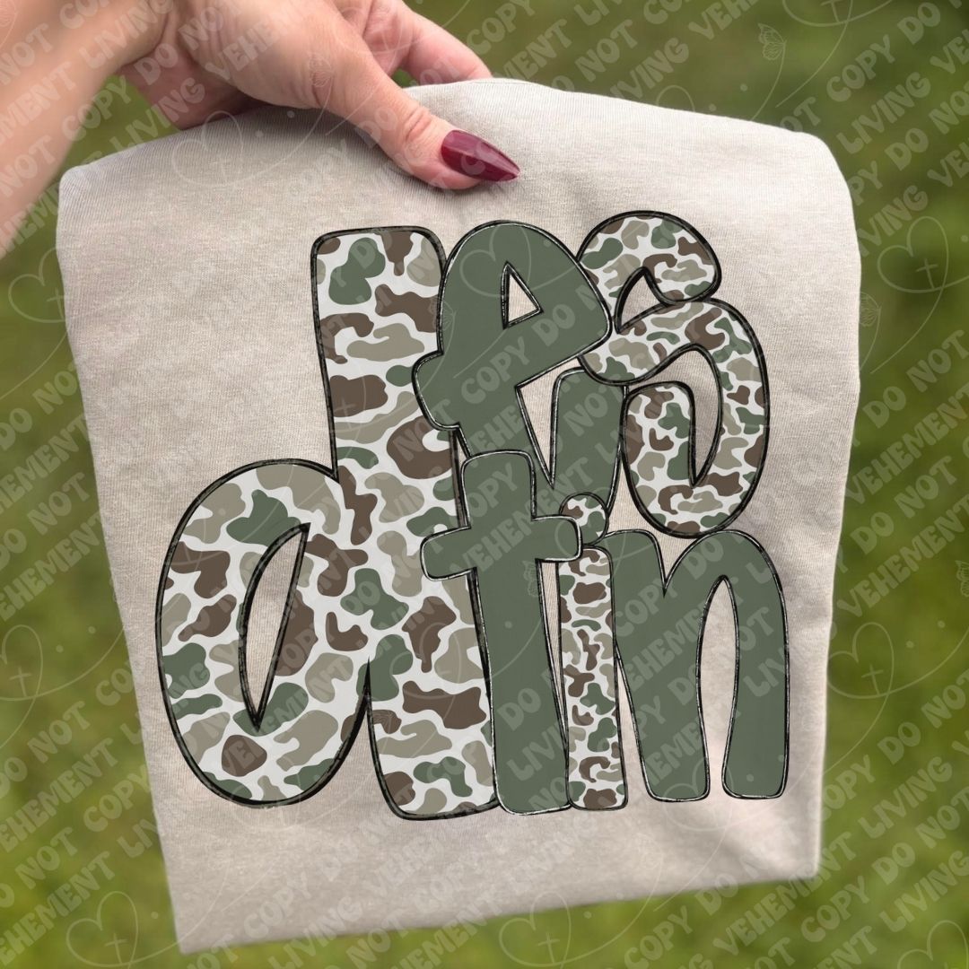 CUSTOM Camo digital design