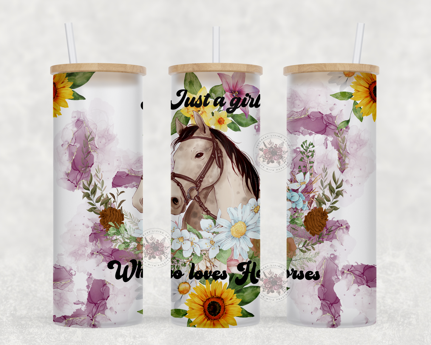 just a girl who loves horses