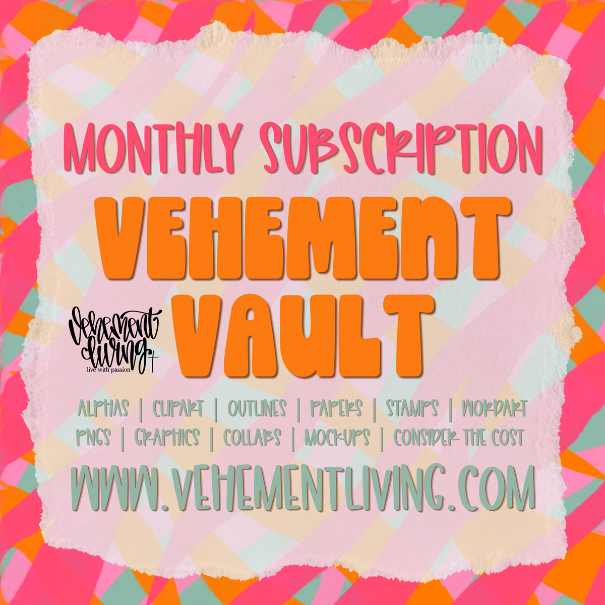 Vehement Vault | Completed PNGs + Graphics + Clipart + Papers + Line Art + Alphas + Digital Devotionals