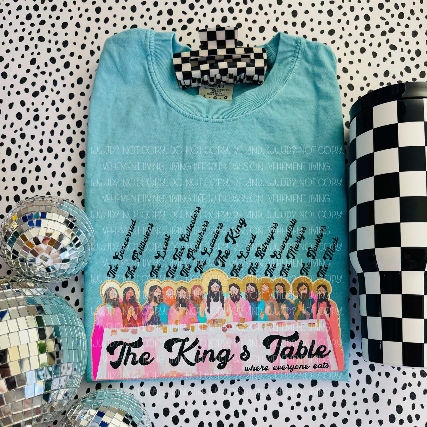 The King's Table digital design