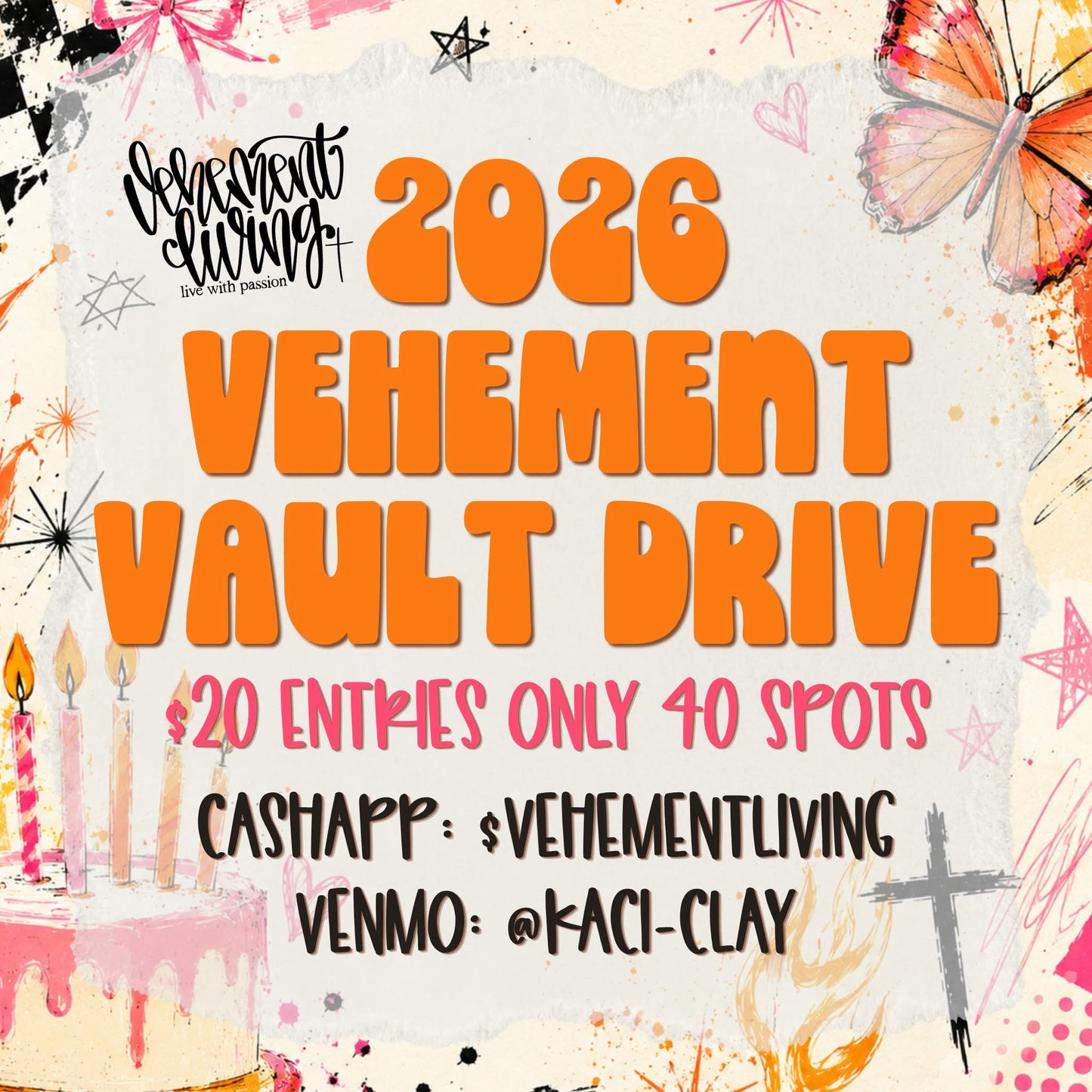 Vehement Vault Birthday Giveaway