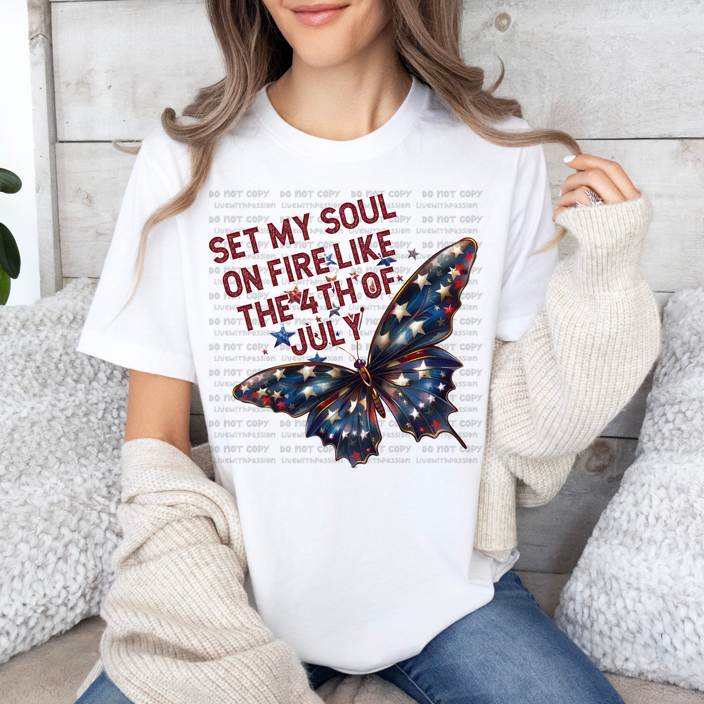 Set My Soul on Fire digital design